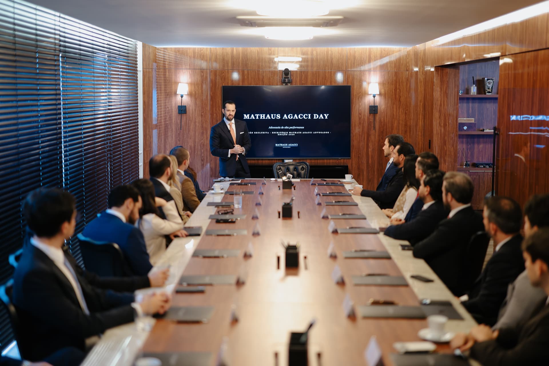 Mathaus Agacci Day — encontro exclusivo com advogados e líderes empresariais